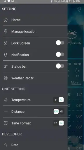 Wetter de - Wettervorhersage screenshot