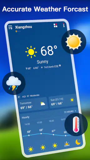 Wetter - Genaue Wetter-App screenshot