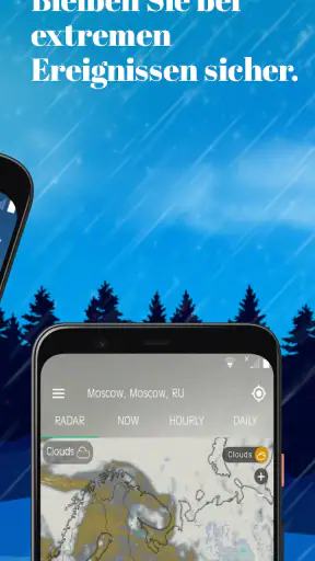 Wetter Radar: Regen & Unwetter screenshot