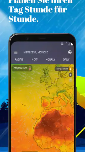Wetter Radar: Regen & Unwetter screenshot