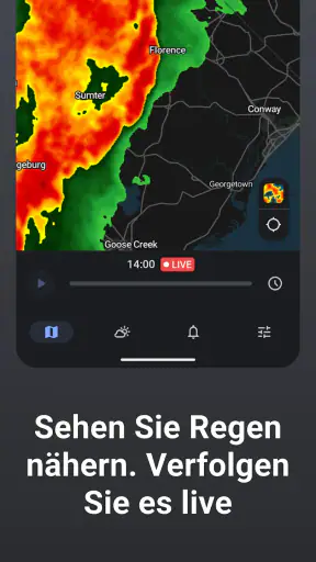 Rain Viewer: Wetterradar screenshot