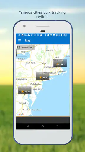 Wetter & Uhr Widget screenshot