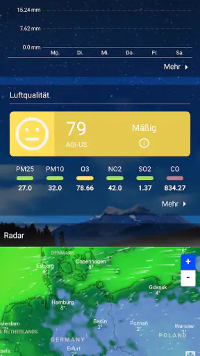 Wetter - Wetter in Echtzeit screenshot