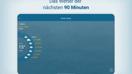 WetterOnline mit RegenRadar screenshot 11