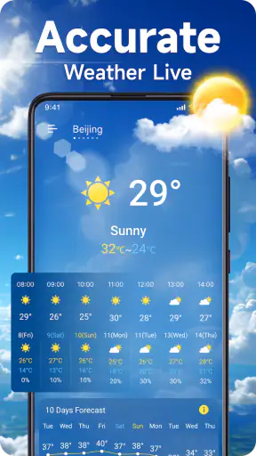 Wettervorhersage - Wetter-App screenshot