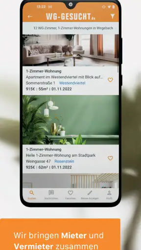 WG-Gesucht - Wohnungen & WG's screenshot