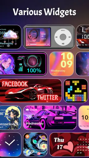 WidgetKit-OS18 Thema & Icons screenshot 9