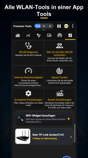 WiFi Analyzer screenshot
