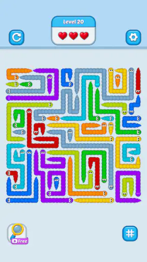 Wiggle Escape: Snake Puzzle screenshot