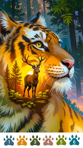 Wild Color: Malen nach Zahlen screenshot 12