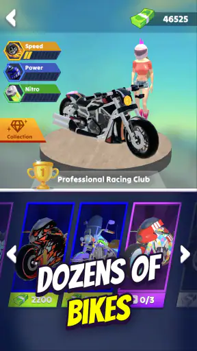 Wild Wheels: Renn Motorrad screenshot