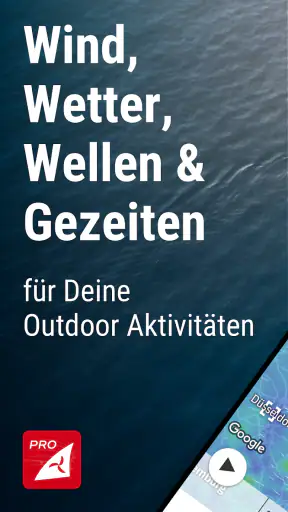 Windfinder Pro: Wind & Wetter screenshot