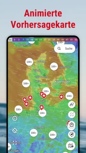 Windfinder Pro: Wind & Wetter screenshot