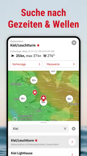 Windfinder Pro: Wind & Wetter screenshot