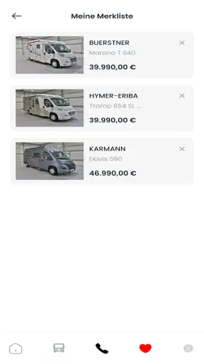 Wohnmobilpark GmbH screenshot