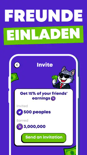 WolfCash: Spielen & Belohnung screenshot