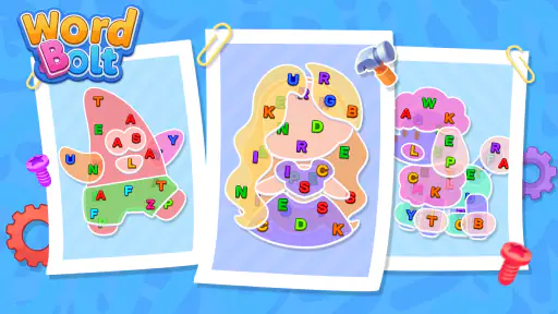 Word Bolt: Schrauben Puzzle screenshot