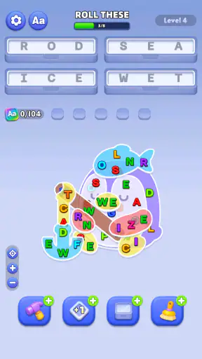 Word Bolt: Schrauben Puzzle screenshot