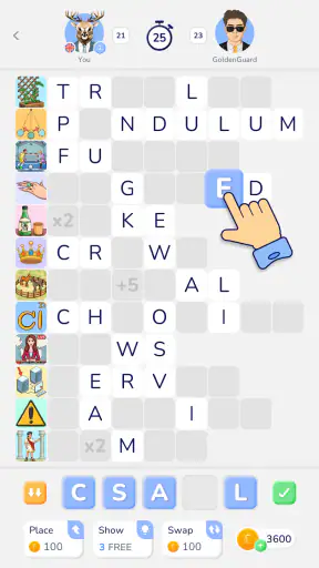 WordPix－Kreuzworträtsel-Spiel screenshot