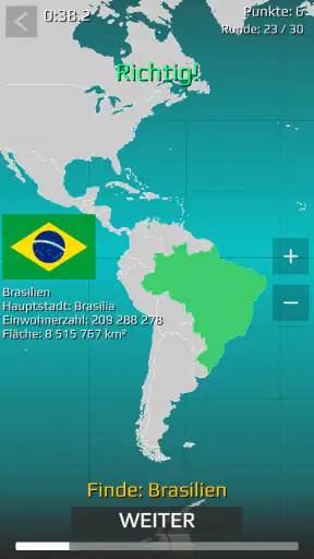 World Map Quiz screenshot 9