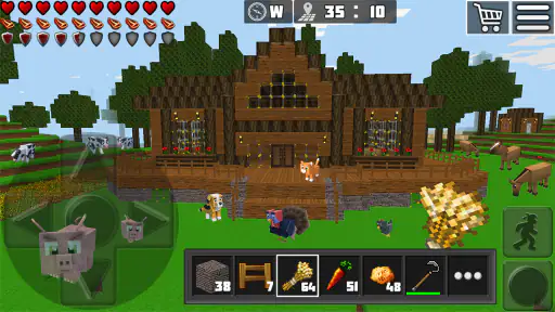 WorldCraft: Block Craft Spiele screenshot 10