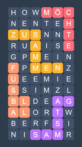 Worträtsel - Fillwords screenshot
