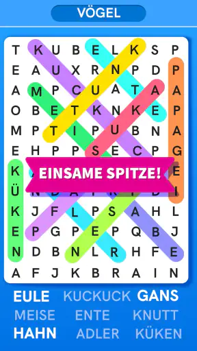 Wortsuche spiele: Wort finden screenshot
