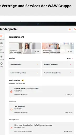 W&W Kundenportal screenshot 12