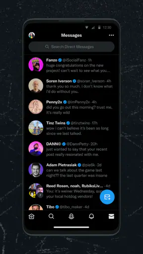 X (ehemals Twitter) screenshot