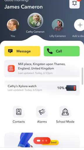 Xplora screenshot