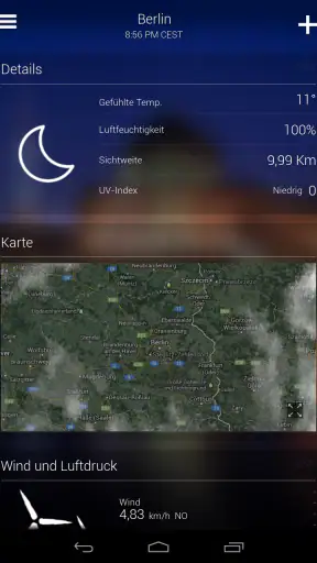 Yahoo Wetter screenshot 11
