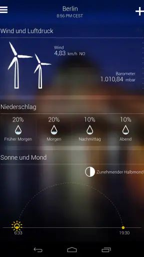 Yahoo Wetter screenshot 12