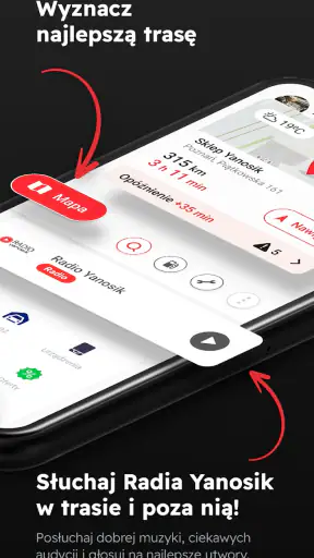 Yanosik: antyradar i nawigacja screenshot