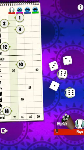 Yatzy mit Online Multiplayer screenshot 10