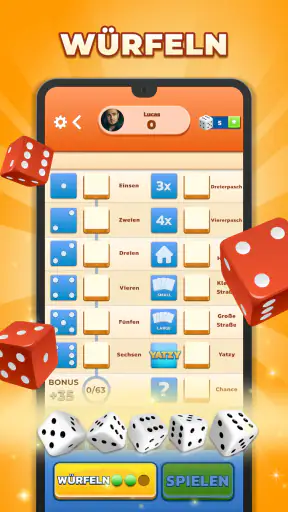 Yatzy - Würfel- & Brettspiele screenshot 11