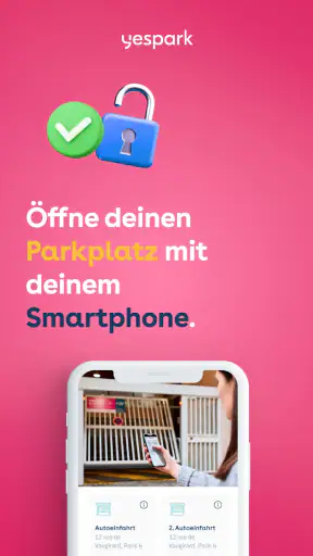 Yespark, dein Parkplatz screenshot