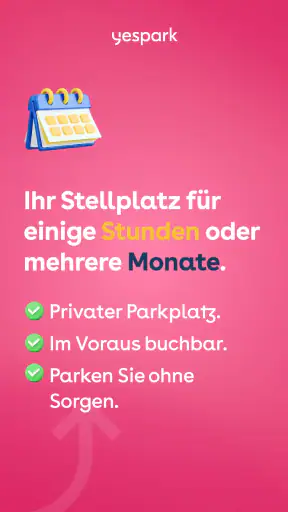 Yespark, dein Parkplatz screenshot