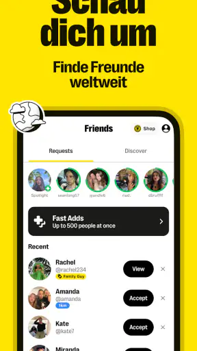 Yubo: Freunde & chat jetzt screenshot