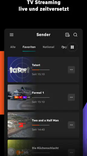 Zattoo - TV Streaming App screenshot