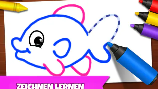 Zeichnen & Ausmalen für Kinder screenshot 11