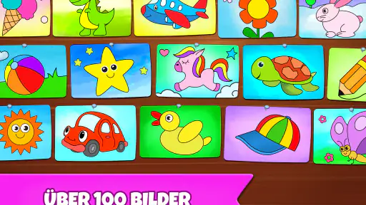 Zeichnen & Ausmalen für Kinder screenshot 12