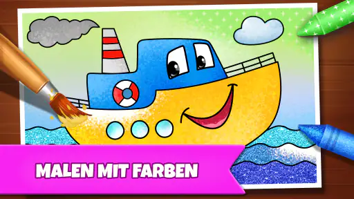 Zeichnen & Ausmalen für Kinder screenshot