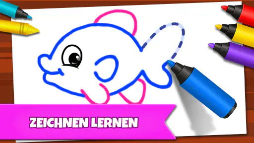 Zeichnen & Ausmalen für Kinder screenshot