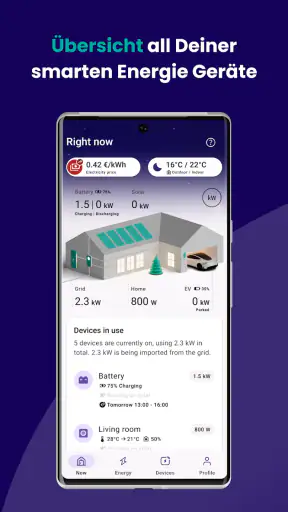 Zerofy: Energie & Elektroauto screenshot