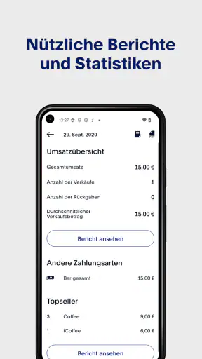 PayPal POS (ehemals Zettle) screenshot