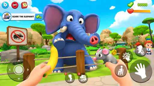 Zoo Prank: Crazy Animals screenshot 11