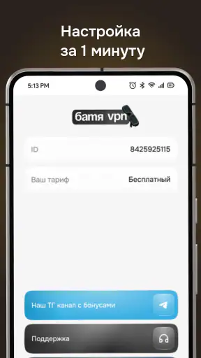 Батя VPN - Быстрый ВПН сервис screenshot