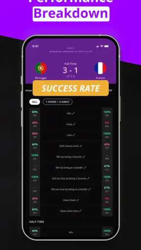 180Score AI Soccer Predictions screenshot 3