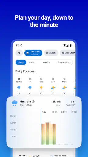 1Weather Forecasts & Radar screenshot 11