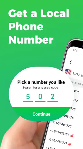 2nd Line - Second Phone Number screenshot